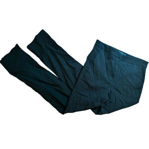 NEW MANGO BLACK BASIC TROUSERS WITH ZIP CLOSURE